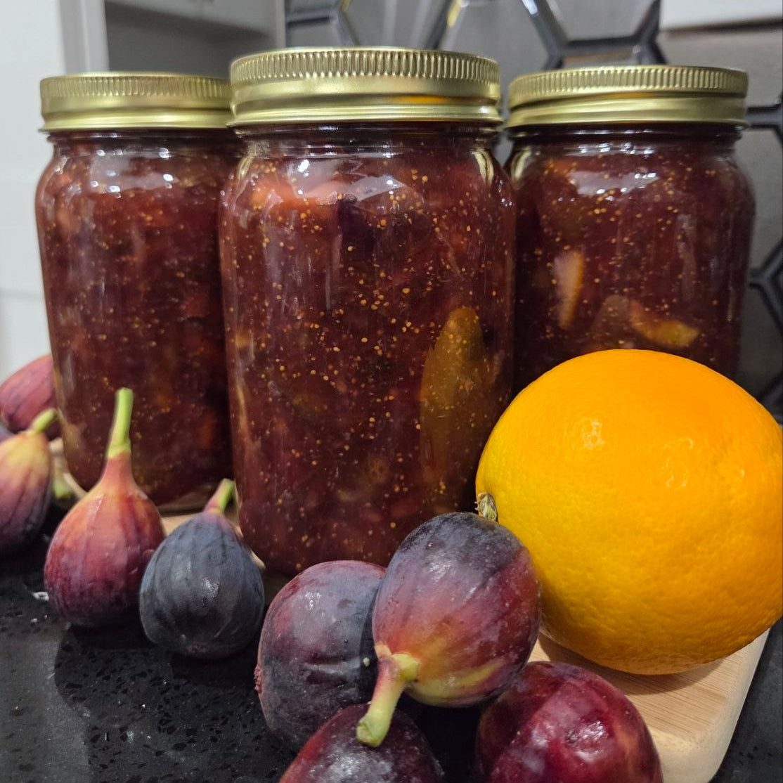 Small-batch Organic Orange & Fig Jam - 16.5oz