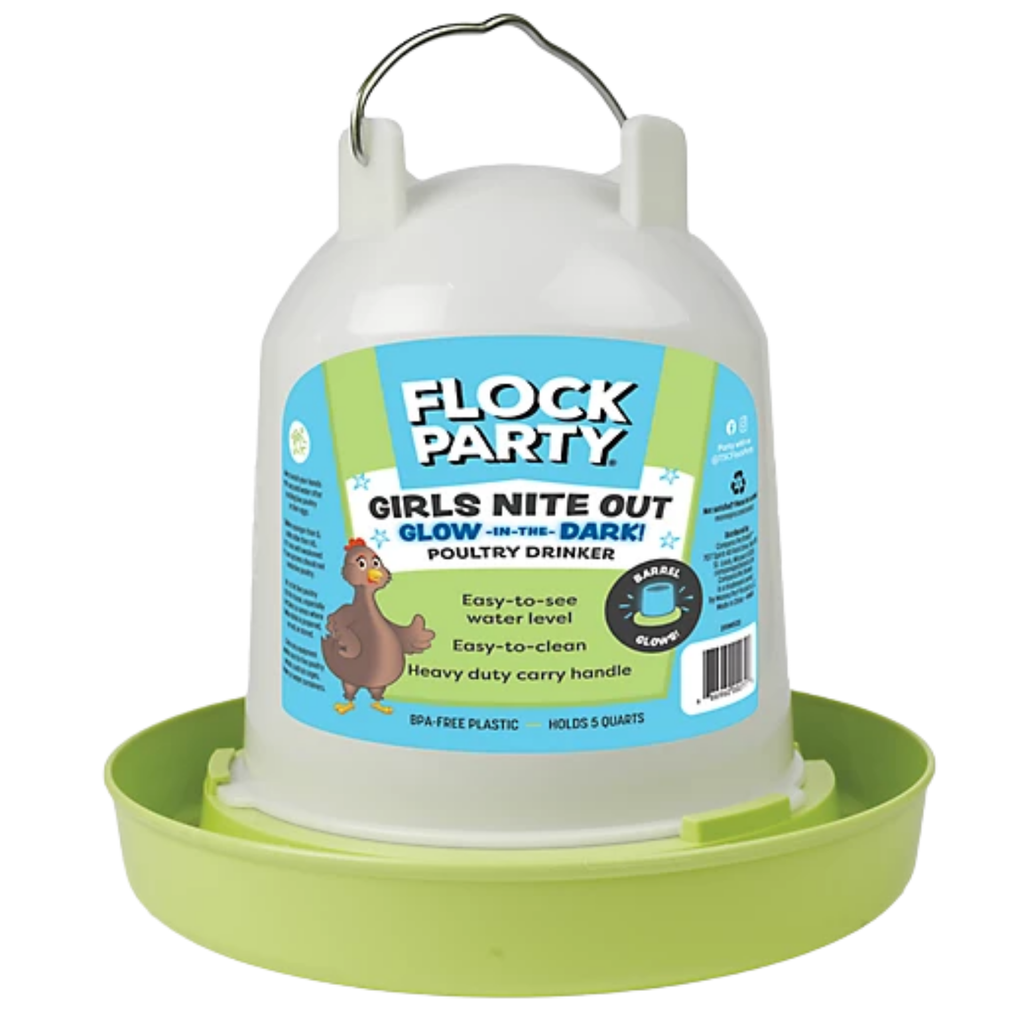 Flock Party 5 qt. Glow Drinker - Green